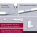 Додатковий комплект світильників під шафи LED LINE DIM PIR 2x4W 2x350lm 350mm 30000K 24V матовий хром / алюміній - фото 11