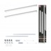 Додатковий комплект світильників під шафи LED LINE DIM PIR 2x4W 2x350lm 350mm 30000K 24V матовий хром / алюміній - фото 11