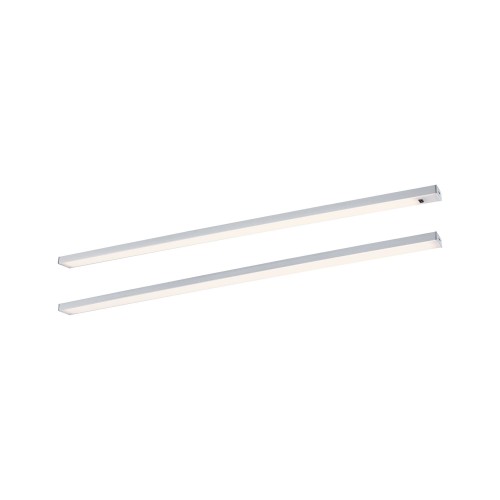 Комплект світильників під шафи SET LINE DIM PIR 2x6W 2x500lm 550mm 3000K 230V/24V матовий хром / алюміній фото 4