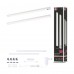 Комплект світильників під шафи SET LINE DIM PIR 2x4W 2x350lm 350mm 3000K 230V/24V матовий білий / алюміній