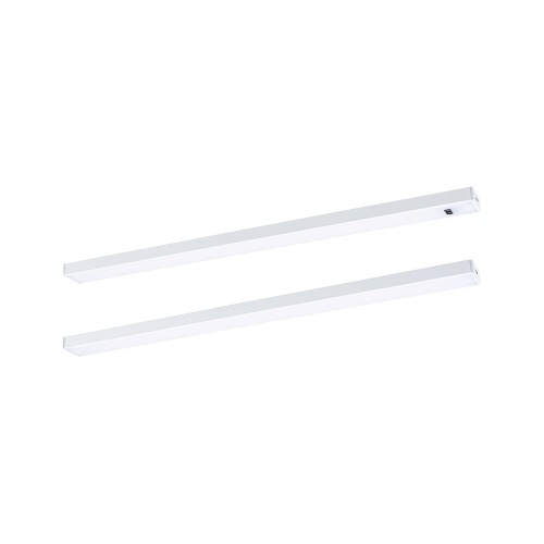 Комплект світильників під шафи SET LINE DIM PIR 2x4W 2x350lm 350mm 3000K 230V/24V матовий білий / алюміній фото 9