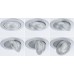 Світильник AUMUS LED 3-STEP DIM 3X5W 700lm 105mm 2700K-6500K IP20 230V матовий хром/алюміній вбудований комплект