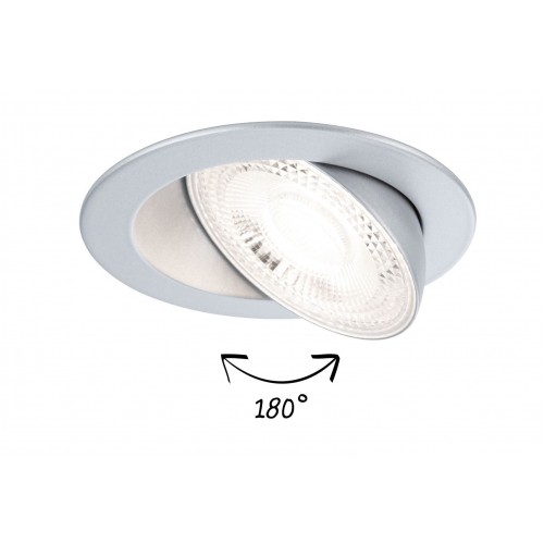Світильник AUMUS LED 3-STEP DIM 3X5W 700lm 105mm 2700K-6500K IP20 230V матовий хром/алюміній вбудований комплект фото 2
