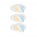 Світильник AUMUS LED 3-STEP DIM 3X5W 700lm 105mm 2700K-6500K IP20 230V білий/алюмінієвий вбудований