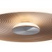 Стельовий світильник VOLEA 18W DIM 320MM 2120lm 3000K IP44 230V чорний / золотий / пластик
