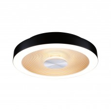 Стельовий світильник VOLEA 18W DIM 320MM 2120lm 3000K IP44 230V чорний / золотий / пластик