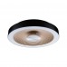 Стельовий світильник VOLEA 18W DIM 320MM 2120lm 3000K IP44 230V чорний / золотий / пластик