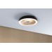 Стельовий світильник VOLEA 18W DIM 320MM 2120lm 3000K IP44 230V чорний / золотий / пластик