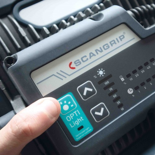 Міцний світлодіодний робочий ліхтар на батарейках 6000 лм 37 Вт Scangrip NOVA 6 C+R forLIFE 03.6205 - фото 10