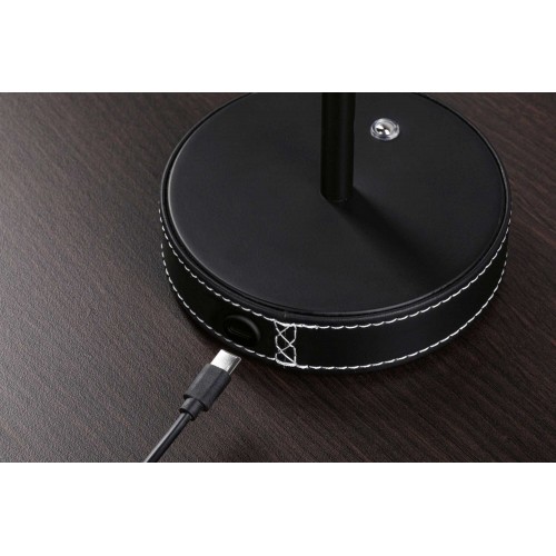 Настільна лампа PELLINI LED DIM USB-C з акумулятором 2 Вт 300 лм 3000K-6500K IP20 матова чорна / металева фото 4