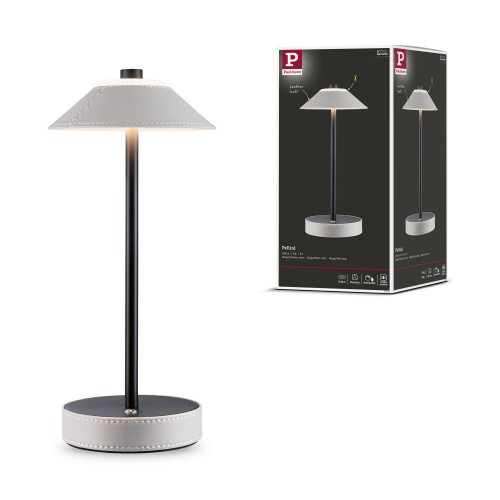Настільна лампа PELLINI LED DIM USB-C з акумулятором 2 Вт 300 лм 3000K-6500K IP20 Бежева / Матово-чорна / Металева фото 14
