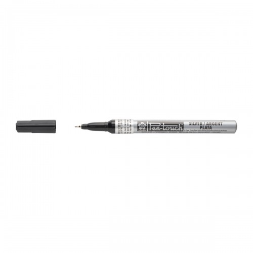 Срібний маркер Pen-touch Extra Fine, колір Sakura - фото 1