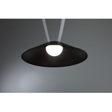 Світильник ULine CONE LED 12W 560lm 3000K 350mm IP20 48V чорний / алюмінієвий