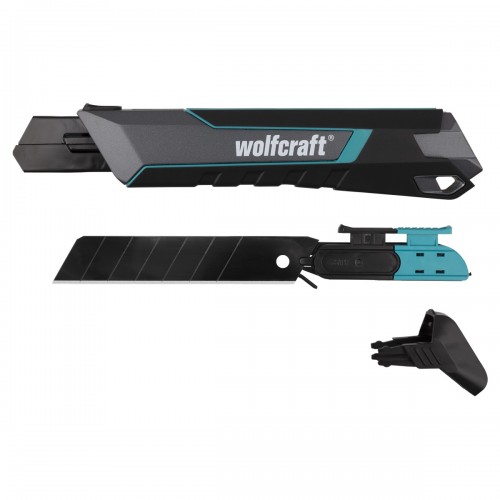 Ніж PRO SAFETY з відламуваним лезом 25 мм, wolfcraft фото 2