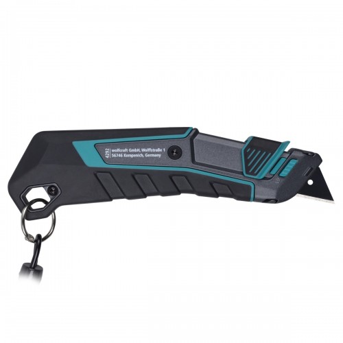 Ніж у футлярі з трапецієподібним лезом PRO SAFETY wolfcraft фото 4