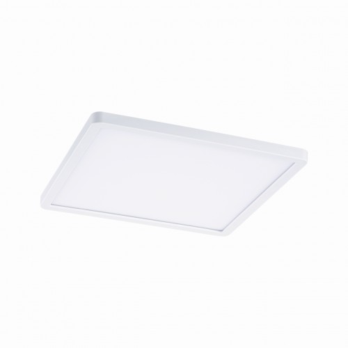 Стельовий світильник VariFit AREO LED DIM 16W 1400lm 3000K 230x230mm IP44 230V матовий білий / пластик фото 1