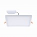 Стельовий світильник VariFit AREO LED DIM 16W 1400lm 3000K 230x230mm IP44 230V матовий білий / пластик