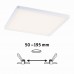 Стельовий світильник VariFit AREO LED DIM 16W 1400lm 3000K 230x230mm IP44 230V матовий білий / пластик