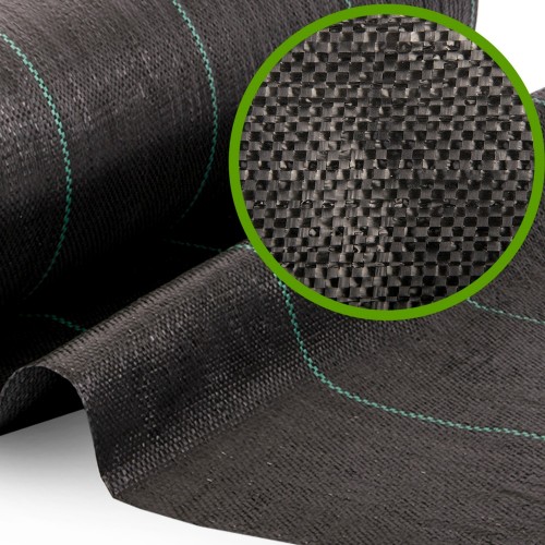 Садовий агротекстиль 70 г/м2 1,6 м x 100 м чорний Plonos фото 2