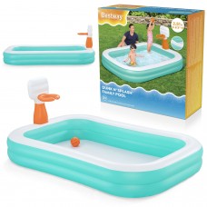 Надувний басейн Dunk'N Splash 251 x 168 x 102 см Bestway 54445