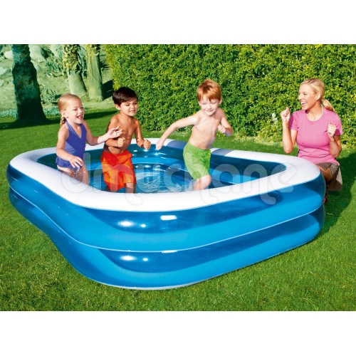 Сімейний надувний басейн 262 x 175 x 51 см 3-в-1 Bestway 54006 - фото 3