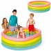 Надувний басейн Rainbow 4 кільця 168 x 46 см INTEX 56441