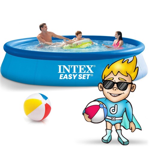 Садовий розширювальний басейн 305 x 76 см 16 в 1 INTEX 28122 + машина для бульбашок БЕЗКОШТОВНО фото 1