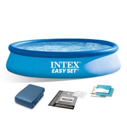 INTEX 28143 Садовий розширювальний басейн 2 в 1 396 x 84 см