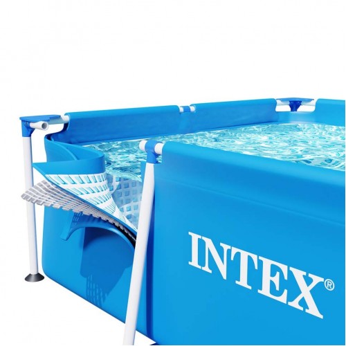 Каркасний садовий басейн 220 x 150 x 60 см 15 в 1 INTEX 28270 - фото 3
