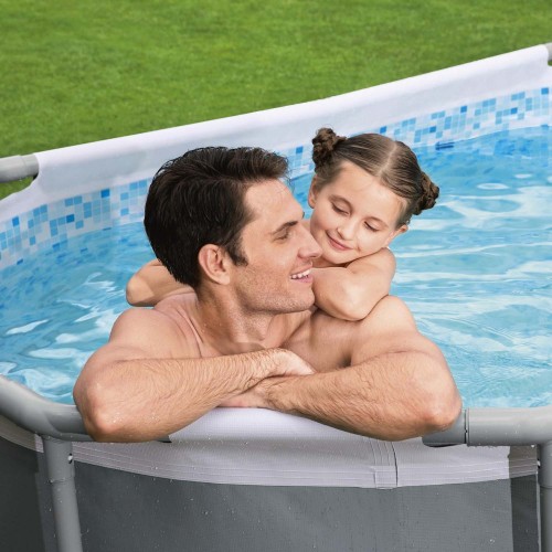 Каркасний садовий басейн 305 x 200 x 84 см 10 в 1 Bestway 5614A - фото 7