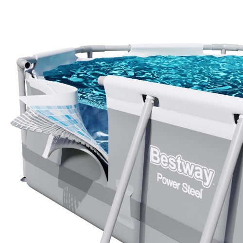 Каркасний садовий басейн 305 x 200 x 84 см 10 в 1 Bestway 5614A - фото 1