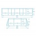 Каркасний садовий басейн 305 x 200 x 84 см 10 в 1 Bestway 5614A - фото 9