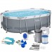 Каркасний садовий басейн 305 x 200 x 84 см 10 в 1 Bestway 5614A