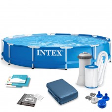 Каркасний садовий басейн 366 x 76 см 10 в 1 INTEX 28212