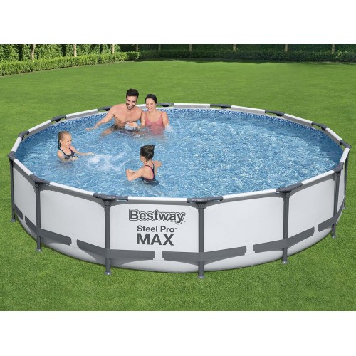Каркасний садовий басейн 427 x 84 см 10 в 1 Bestway 56595 - фото 2