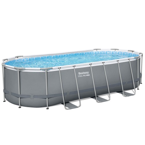 Каркасний садовий басейн 549 x 274 x 122 см 17 в 1 Bestway 56710 - фото 1