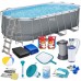Каркасний садовий басейн 549 x 274 x 122 см 17 в 1 Bestway 56710
