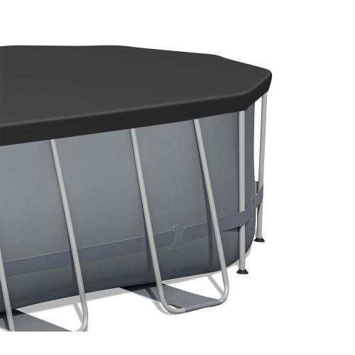 Каркасний садовий басейн 549 x 274 x 122 см 17 в 1 Bestway 56710 - фото 3
