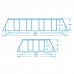Каркасний садовий басейн 549 x 274 x 122 см 17 в 1 Bestway 56710 - фото 14