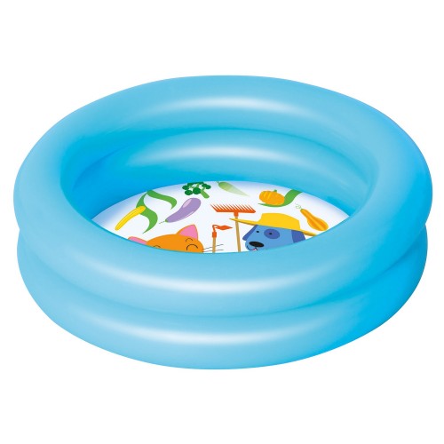 Дитячий басейн 61 x 15 см 2 кольори Bestway 51061 - фото 4