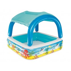 Дитячий басейн з дахом 140 x 140 x 114 см Bestway 52192