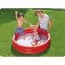 Надувний басейн 122 x 25 см Bestway 51025 - червоний