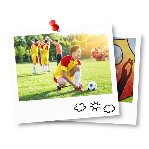 Тренувальні ворота для підбирачів Neo-Sport 100 x 100 см фото 11