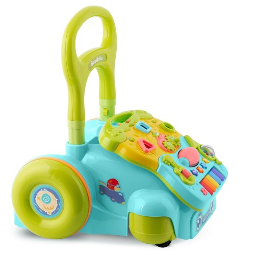 Розвиваючі ходунки з музикою 2в1 RK-744 Ricokids бірюзового кольору - фото 2