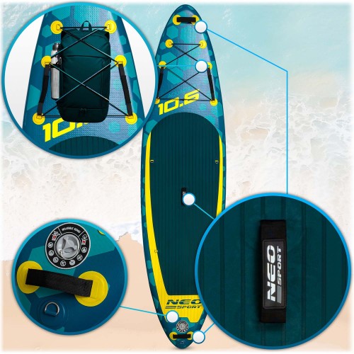 Дошка для SUP Aquasurf 320 x 84 x 15 см Neo-Sport 170203 - фото 5