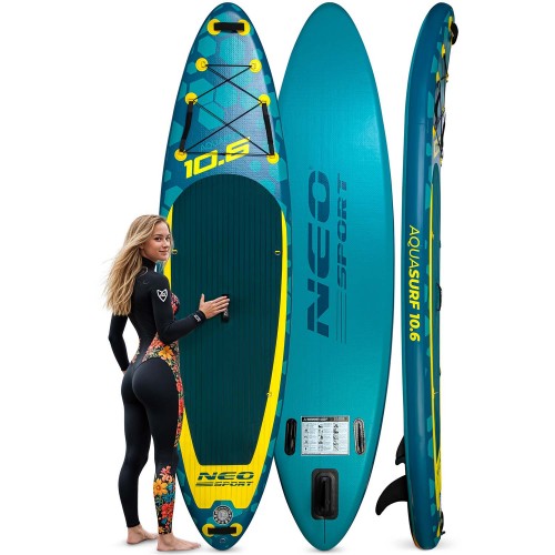 Дошка для SUP Aquasurf 320 x 84 x 15 см Neo-Sport 170203 - фото 1