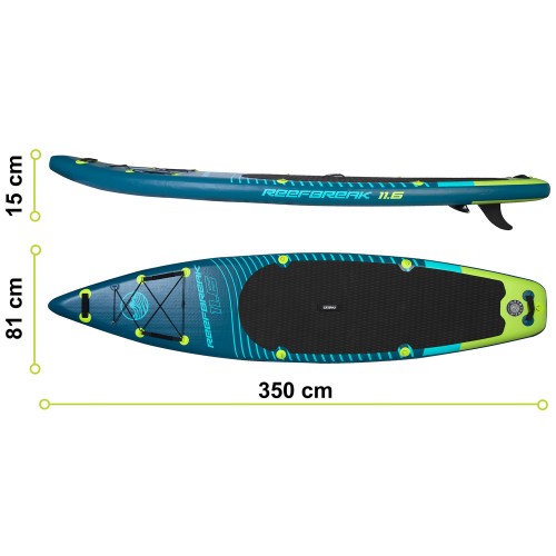 SUP-дошка Reefbreak 350 x 81 x 15 см Neo-Sport 170300 - фото 4
