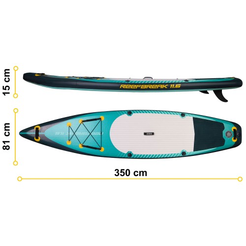 SUP-дошка Reefbreak 350 x 81 x 15 см Neo-Sport 170303 фото 4
