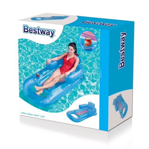 Надувний матрац, крісло, шезлонг 161 x 84 см Bestway 43028 фото 6