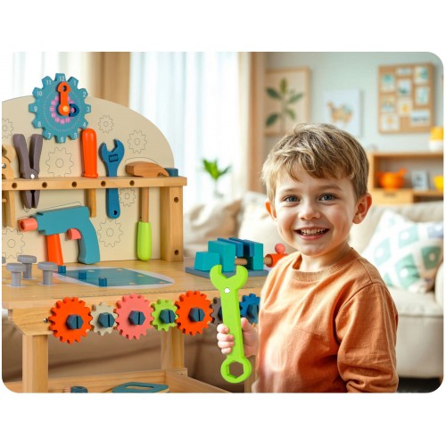 Дерев'яна скринька для інструментів RK-876 Ricokids фото 9